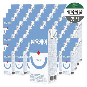 삼육케어 당뇨식, 200ml, 72개