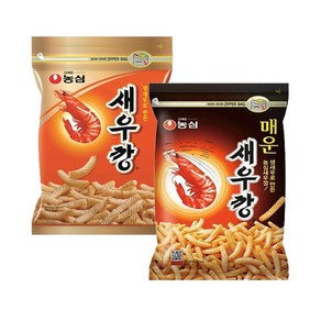 농심 새우깡 400g + 매운 새우깡 400g 과자세트