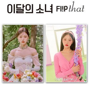 이달의 소녀 LOONA Summe 스페셜 앨범 Flip That 굿즈 포스터 화보 13종 26장 아이돌굿즈, 21*30cm, HyunJin