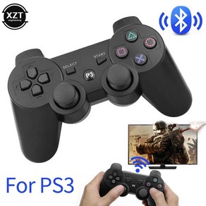 게임패드 game pad 게임 패드 무선 블루투스 호환 조이스틱 콘솔 소니 PS3 컨트롤러 플레이 스테이션 3 조이패드 액세서리, 1개, geen