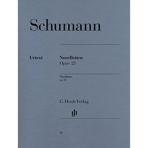 슈만 - 노벨레테 Schumann - Novelettes op. 21 [HN88] Henle 헨레 피아노 악보