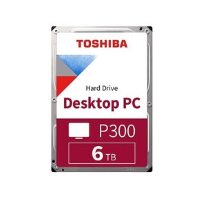 [공식판매점] Toshiba P300 5400/128M (HDWD260 6TB), 6TB