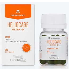 독일직송 Heliocae Oal 헬리오케어 캡슐 먹는 선크림 먹는 자외선차단제 울트라D 30, 2개, 30정