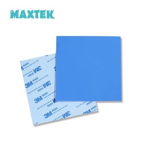 MAXTEK 3M 접착 써멀패드 두께 2mm/MT226/크기 100x100mm/방열패드 테이프/RAM/메인보드 칩셋/IC등 높은 열을 방열판에 전달하는 역할