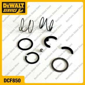 디월트부품 호환 Impact Scewdive Anvil Sping Ciclip Assembly Fo DEWALT DCF850 DCF850N Dive Pats, 1개