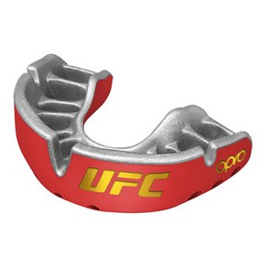 UFC 골드 마우스피스 마우스가드 레드, 1개