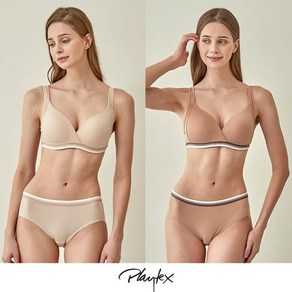 [Playtex] 노와이어 볼륨업 4종 [라이트베이지+베이지] PXW3O0102_T