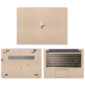 노트북 스킨 시트지 랩핑 HP ELITEBOOK 835 G7 G8 G9 G10 850 855 키스킨 스티커 Elitebook 630 645 650 655 860 865 보호필름, Fo Elitebook 835 G7_gold, 1개