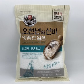 백설 오천년의 신비 명품천일염, 3kg, 1개