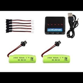12v 3톤 차량용 충전기 포함 14500 리포 배터리 1S 3.7V 500Mah DE35 DE38 Dubbelzijdig Rc 텀블링 스턴트 보조 제어, [03] 빨간, 1개