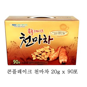 동일미래F&C 콘플레이크 천마차 후레이크 천마 콘푸러스트 간식 후식 어린이집 유치원 병원 선물 선식 시리얼 단호박, 20g, 1개입, 1개