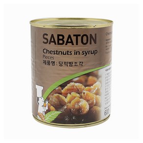 선인 당적 밤 조각1050g 사바톤 마론 밤 다이스, 1개, 1.05kg