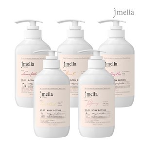 [1+1] 제이멜라 페이보릿 바디로션 5종 500ml + 500ml (택1)