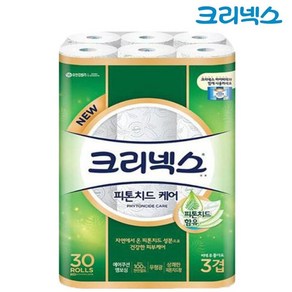 크리넥스 피톤치드 케어 천연펄프 3겹 고급롤화장지