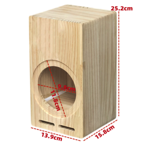 나무 스피커 오디오 서브우퍼 우퍼 보관함 상자 케이스 캐비닛 빈통 인테리어 사운드박스, 5. 4인치 스피커, 5. (전체 주파수)4인치, 5. (전체 주파수) 4인치 (단품)