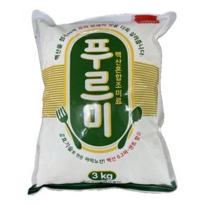 푸드코리아 미담채 푸르미 3kg 1BOX(4개입) 미원 핵산 MSG