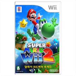 닌텐도 슈퍼마리오 Wii 갤럭시 어드벤처 투게더 정발 중고품