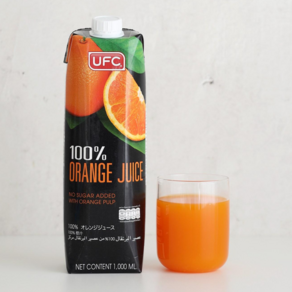 유에프씨 100% 오렌지주스 1L (UFC 100% oange juice), 6개