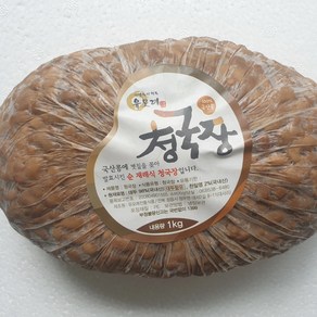 유모례청국장1kg / 100% 국산콩 사용/ 맛있고 장에좋은 미생물/ 아침이 즐거워져요, 3개, 1kg