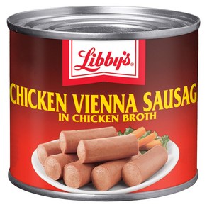 Libby's Chicken Vienna Sausage 리비스 치킨 비엔나 소시지 130g 6팩