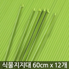 한성 식물지지대 50cm - 15개 식물지주대 지주대 화분지지대 꽃지지대 식물고정대 지지대, 02_한성_식물지지대60cm(12개), 12개