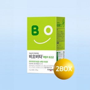 일동제약 온가족 유산균 비오비타 패밀리 2g X 60포 달콤상콤 사과맛, 1개, 120g