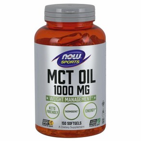 나우푸드 스포츠 MCT 1000mg 소프트젤 150정, 1개