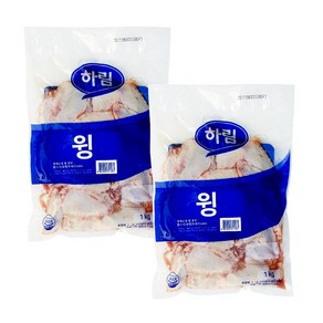 하림 신선 냉장 (닭날개) 윙 1kg 2봉 날개, 2개