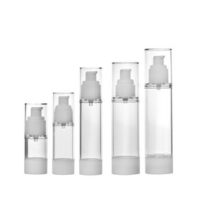 [허브스프레이] 에어리스 진공에센스 펌프용기(R형) 20ml 30ml 50ml 80ml 100ml