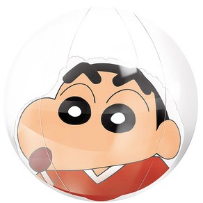 [위니코니] 짱구는 못말려 캐릭터 비치볼40, 40cm, 혼합색상, 1개