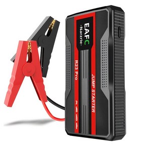 휴대용 점프스타터 카스타터 자동차 배터리 20000mAh 휴대용 충전기 점프 12V 가솔린 디젤 비상 LED 조명, 1개