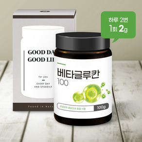 발효 베타글루칸 100g 자취생 수험생 직장인 필수품 선물, 1개