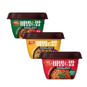 [동원] 양반 비빔드밥 (컵)매운참치 1개+돌솥 1개+불고기 1개 (총 3개)