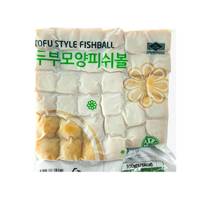 랜시 냉동 두부모양 피쉬볼 500g, 3개