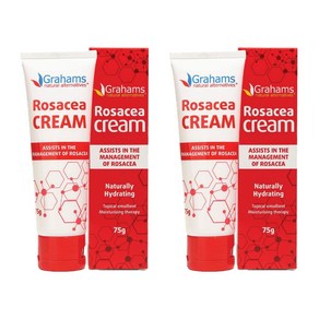 호주 그라함 네츄럴 포뮬라 로사세아 크림 Gahams Rosacea Ceam, 2개, 75g