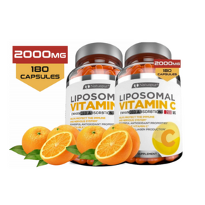 Vitamin C 2000mg 구 Vitology Labs 신 Natuspu 리포조말 리포좀 리포솜 비타민C, 180정, 2개