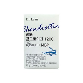 닥터린 송중기 콘드로이친 1200 콘레이티 MBP 1 200mg x 30정 1개