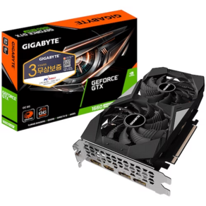 GIGABYTE 지포스 GTX 1660 SUPER UDV OC D6 6GB 2팬 테스트 후 출고