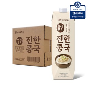 [KT알파쇼핑]연세두유 진한콩국 1000ml 9팩