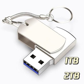 YAPOGI USB 3.0 플래시 드라이브 USB 플래시 USB메모리 단자노출형 저장장치 1TB 2TB, 1개, 1000GB