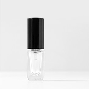 아기코끼리 향수 미니 공병 3ml, 5개, 블랙