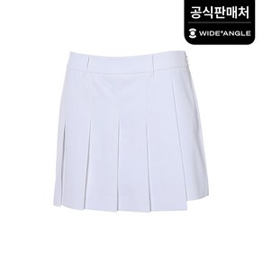 [와이드앵글 공식] [골프] 여성 CO 부분 플리츠 팬츠 스커트 L WWM23Q14W2