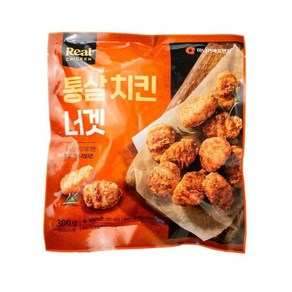 마니커에프앤지 리얼통살치킨너겟 300g(4봉), 3개, 300g