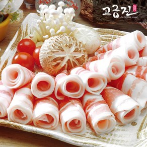 고급진 국내산 돌돌말이 돼지 삼겹살(냉동) 600g, 1개