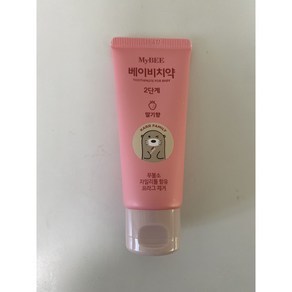 마이비 아기치약 2단계 딸기향, 50g, 2개