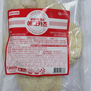 대상 겉바속촉 등심 에그카츠, 1개, 1kg