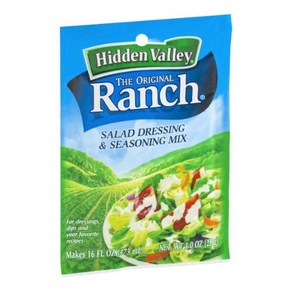 Hidden Valley Ranch 샐러드 드레싱 및 시즈닝 믹스, 1개, 28g