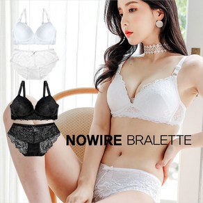 오늘도도도_full레이스 비키니브라+full레이스 팬티 여신 노와이어브라렛 R24903