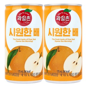 해태 과일촌 배 드링크 175ml x90, 90개