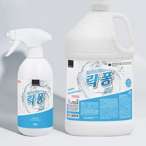 락퐁 욕실 화장실 청소세제 세정제 4L+500ml 코튼향, 락퐁 코튼향 4L + 500ml SET, 2개